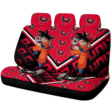 D.C. United Car Back Seat Covers Custom Car Accessories For Fans - Gearcarcover - 1