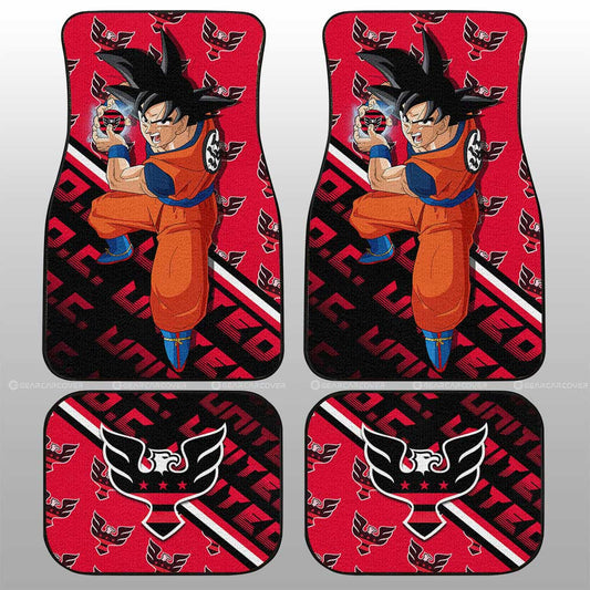 D.C. United Car Floor Mats Custom Car Accessories For Fans - Gearcarcover - 1