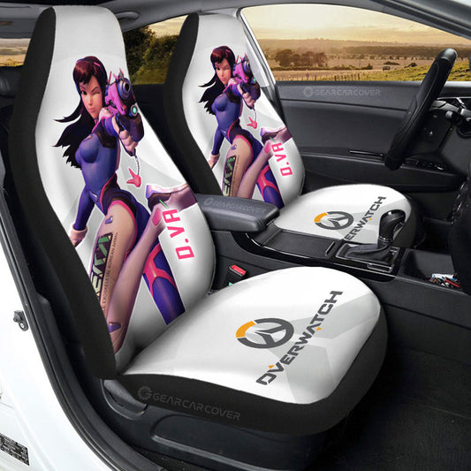 D.Va Car Seat Covers Custom Overwatch - Gearcarcover - 2