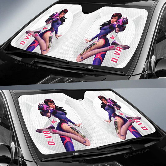 D.Va Car Sunshade Custom Overwatch - Gearcarcover - 2