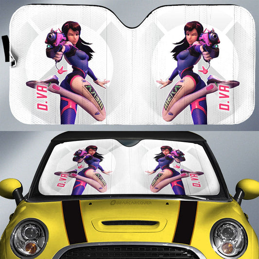 D.Va Car Sunshade Custom Overwatch - Gearcarcover - 1