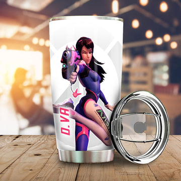 D.Va Tumbler Cup Custom Overwatch - Gearcarcover - 1