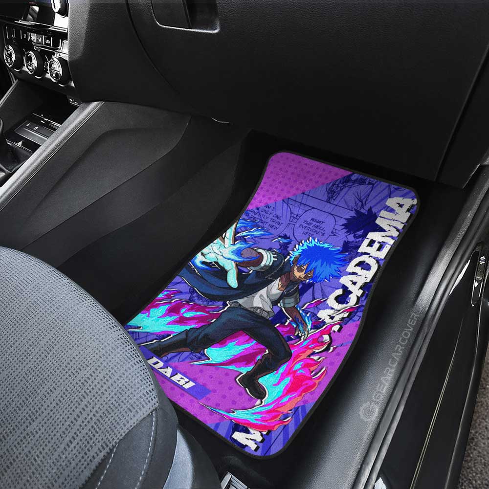 Dabi Car Floor Mats Custom My Hero Academia Car Interior Accessories - Gearcarcover - 3