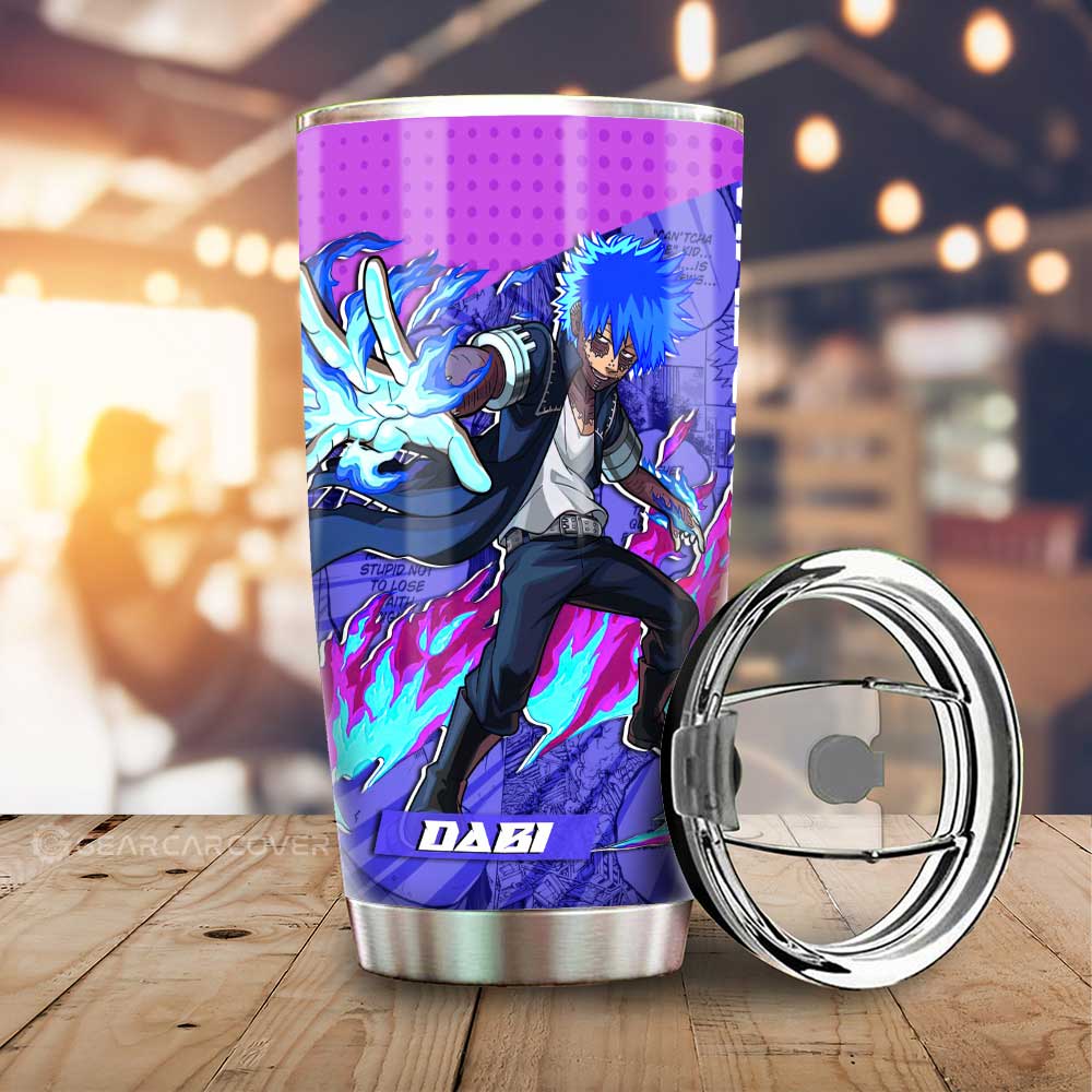 Dabi Tumbler Cup Custom My Hero Academia Car Interior Accessories - Gearcarcover - 1