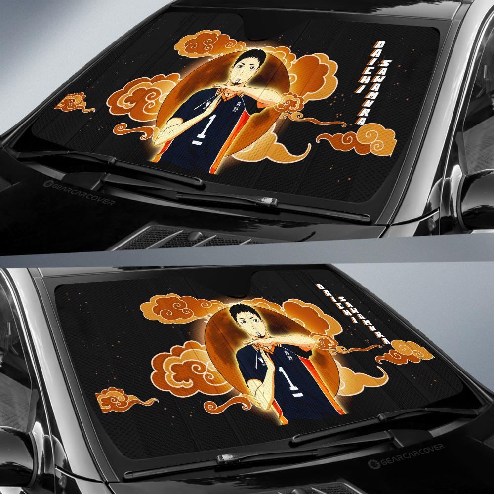 Daichi Sawamura Car Sunshade Custom For Haikyuu Anime Fans - Gearcarcover - 2