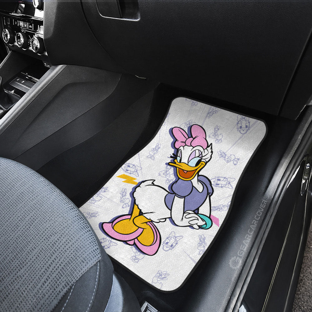 Daisy Car Floor Mats Custom Cartoon Car Accessories - Gearcarcover - 3