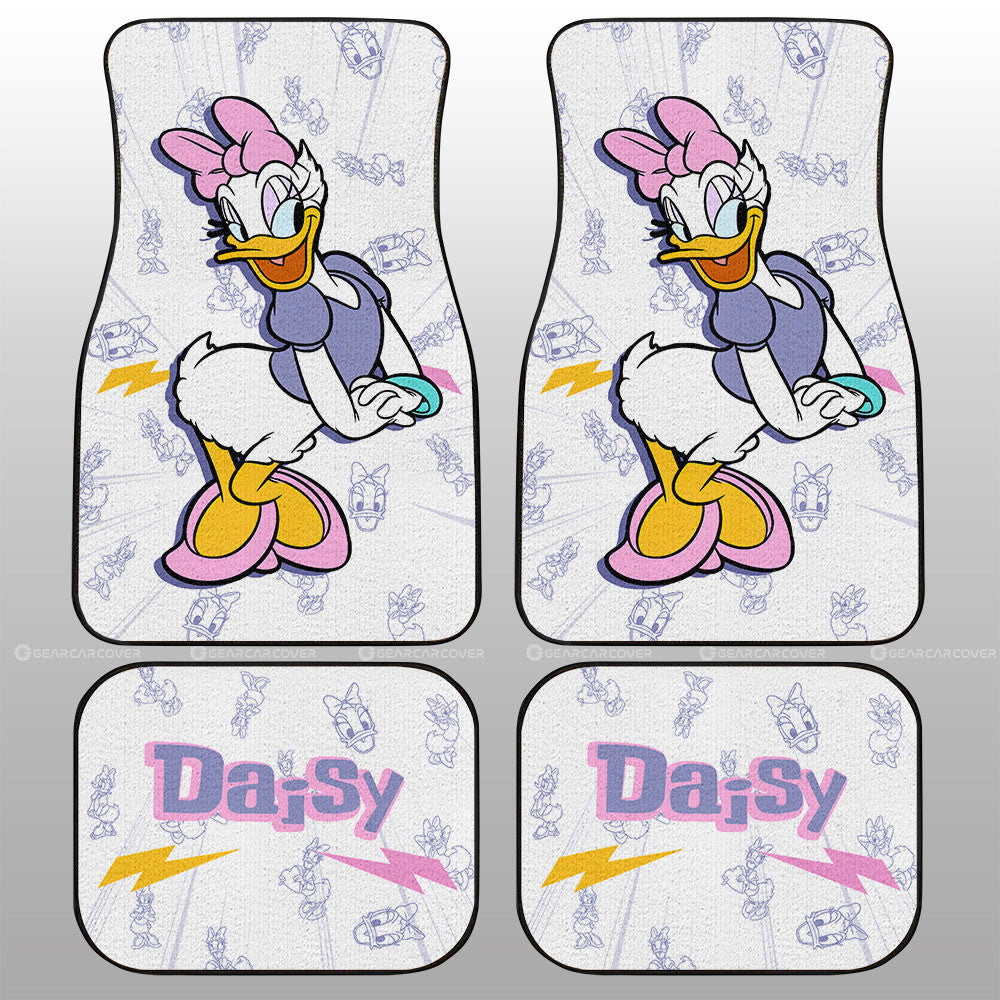 Daisy Car Floor Mats Custom Cartoon Car Accessories - Gearcarcover - 1
