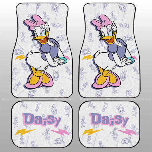 Daisy Car Floor Mats Custom Cartoon Car Accessories - Gearcarcover - 1