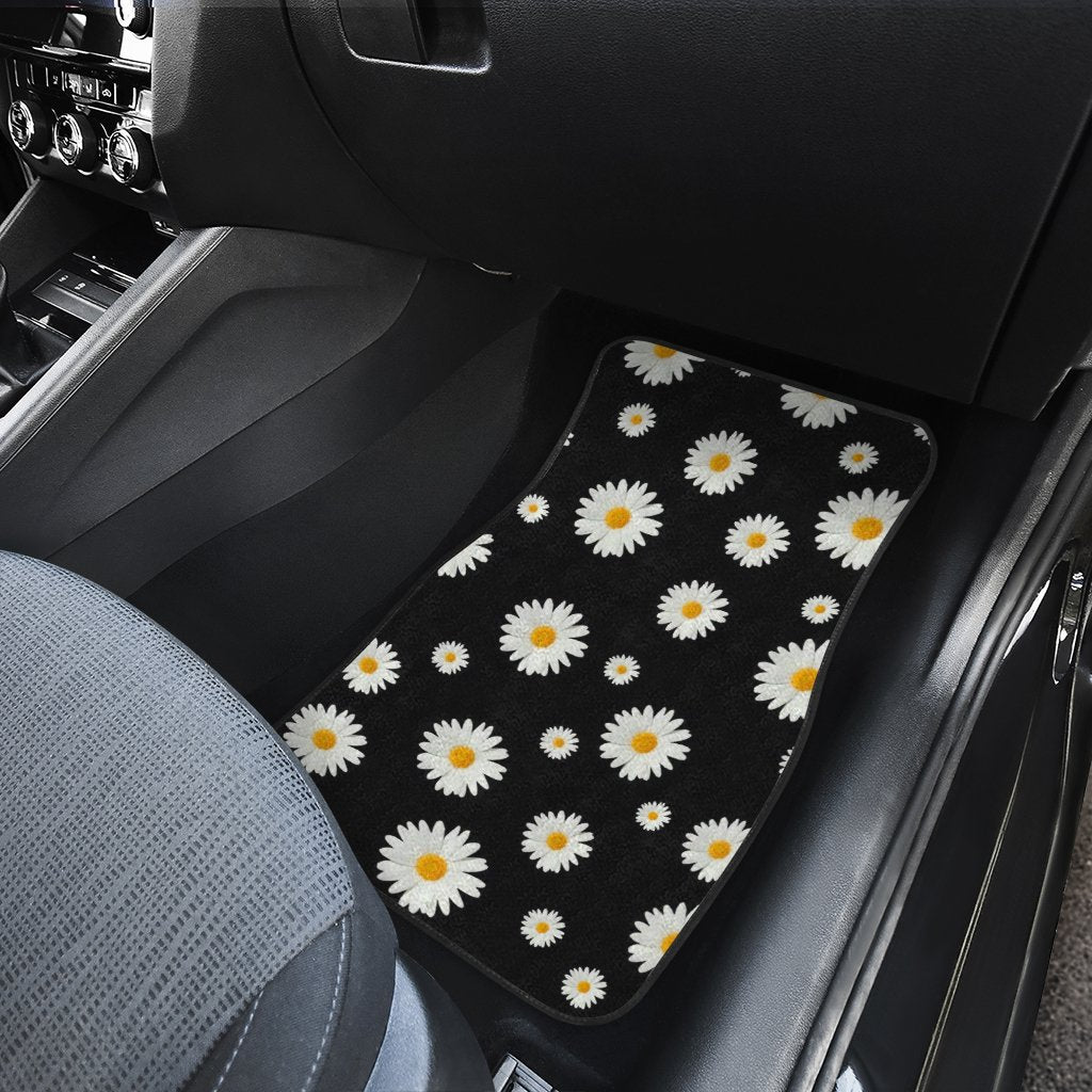 Daisy Car Floor Mats Custom Flower Pattern Car Accessories - Gearcarcover - 3