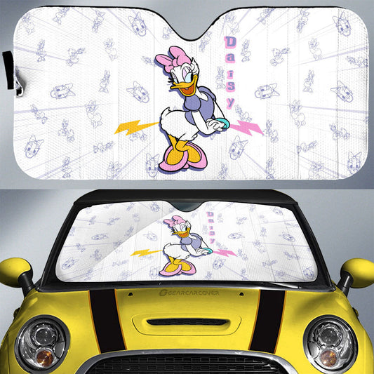 Daisy Car Sunshade Custom Cartoon Car Accessories - Gearcarcover - 1