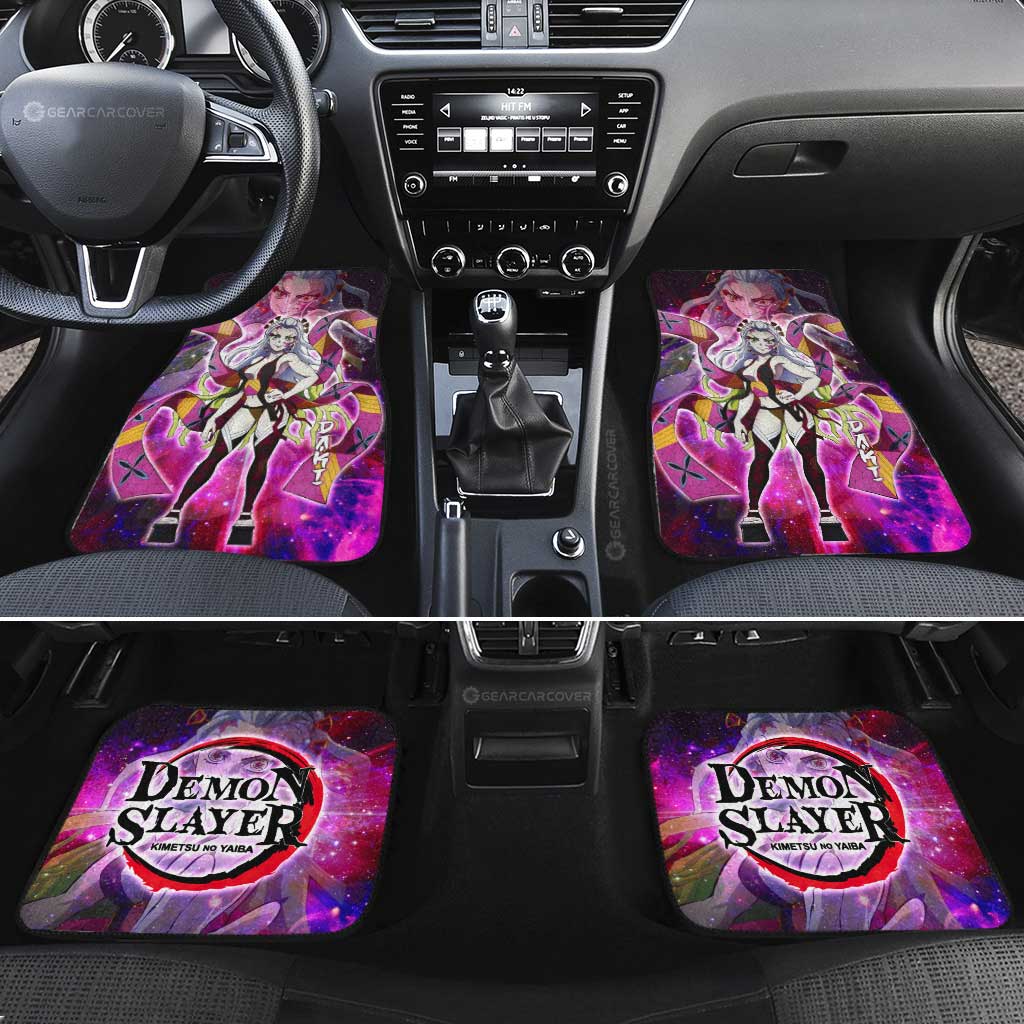 Daki Car Floor Mats Custom Characters Demon Slayer Car Accessories - Gearcarcover - 2