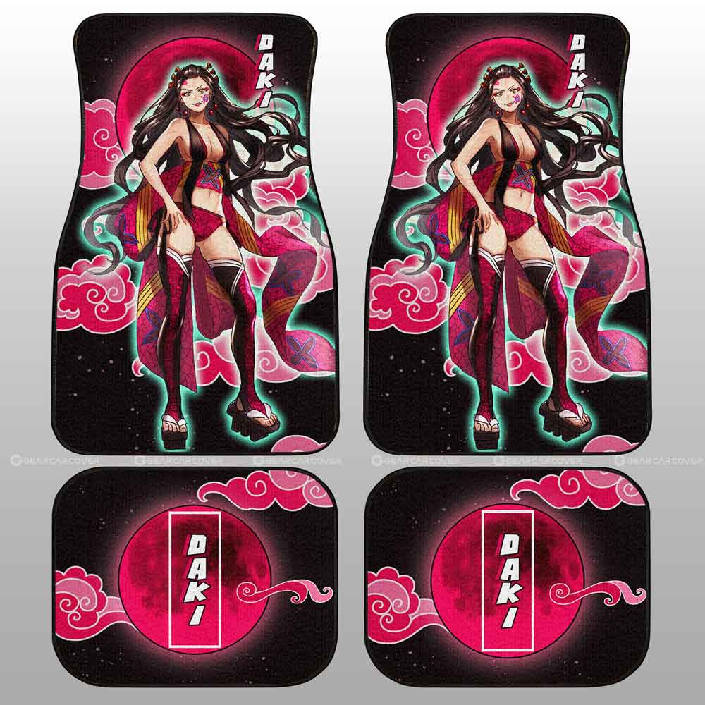 Daki Car Floor Mats Custom Demon Slayer Anime - Gearcarcover - 2