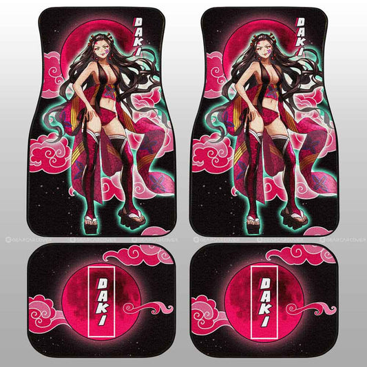 Daki Car Floor Mats Custom Demon Slayer Anime - Gearcarcover - 2