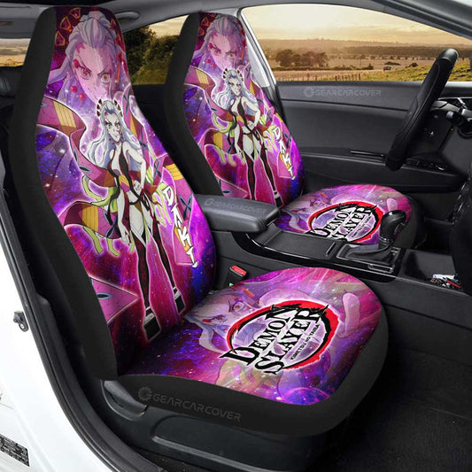 Daki Car Seat Covers Custom Characters Demon Slayer Car Accessories - Gearcarcover - 2