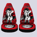 Daki Car Seat Covers Custom Demon Slayer Anime Car Accessories Manga Style For Fans - Gearcarcover - 4