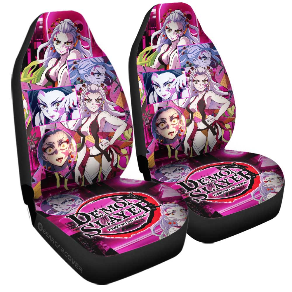 Daki Car Seat Covers Custom Demon Slayer Anime - Gearcarcover - 3