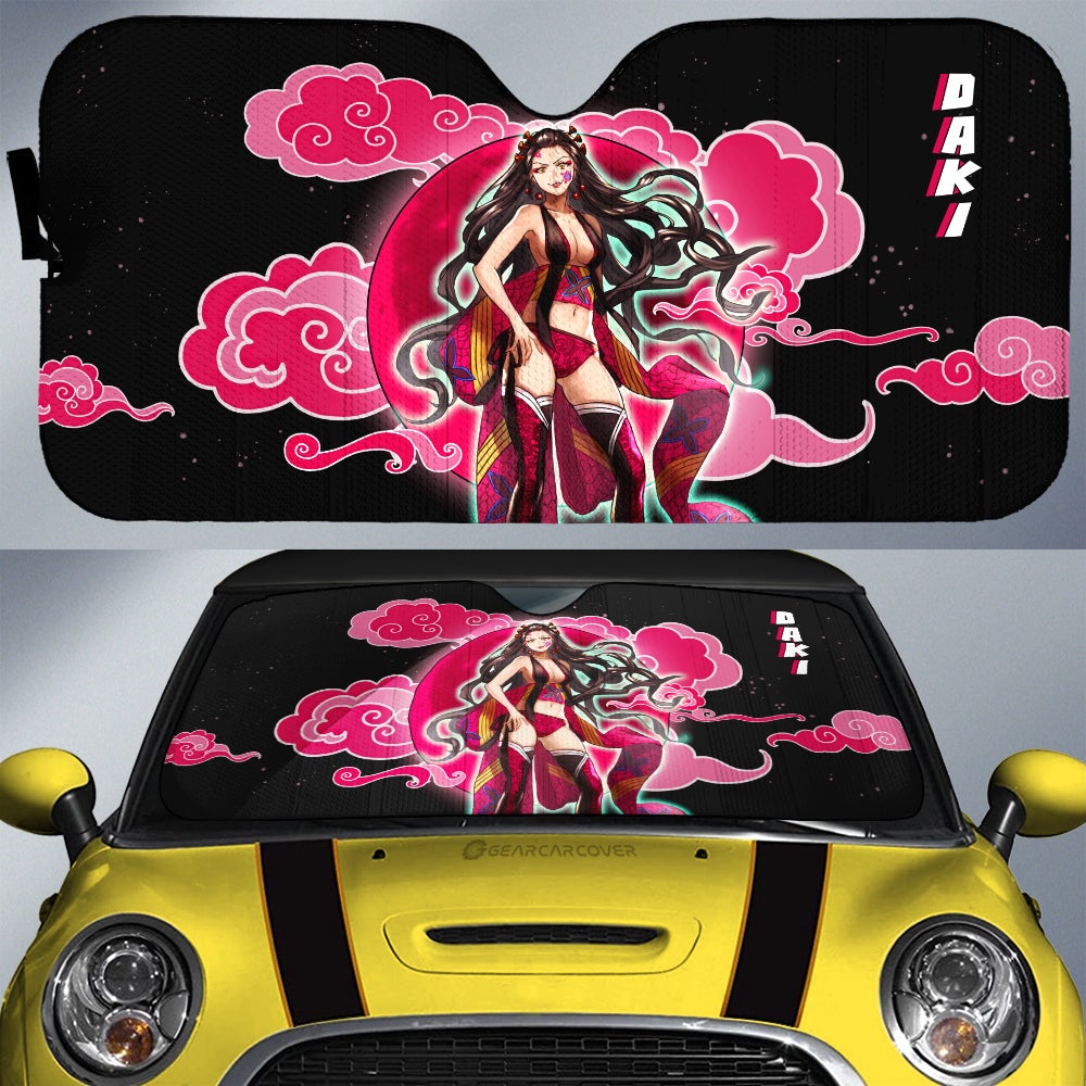 Daki Car Sunshade Custom Demon Slayer Anime - Gearcarcover - 1