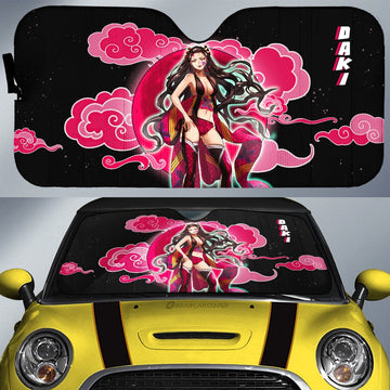 Daki Car Sunshade Custom Demon Slayer Anime - Gearcarcover - 1