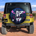 Daki Spare Tire Cover Custom Demon Slayer Anime Car Accessoriess - Gearcarcover - 3