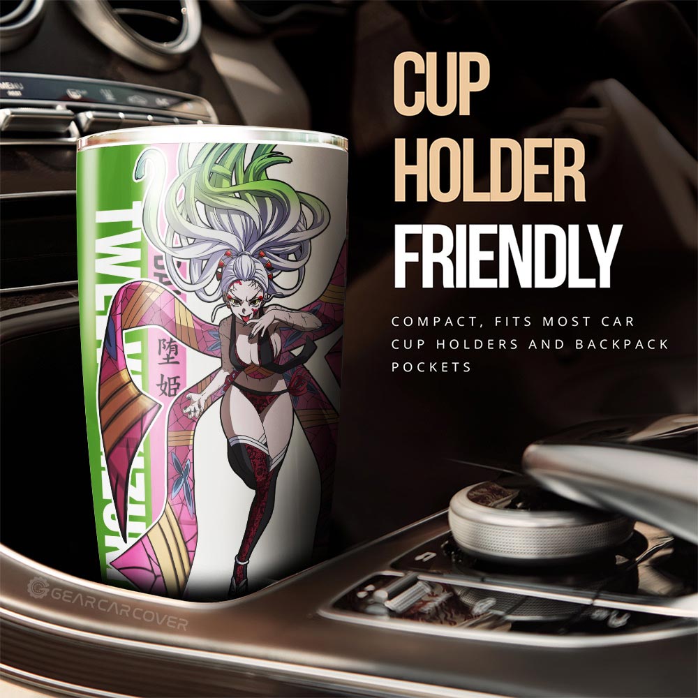 Daki Tumbler Cup Custom Demon Slayer Anime Car Accessories - Gearcarcover - 2