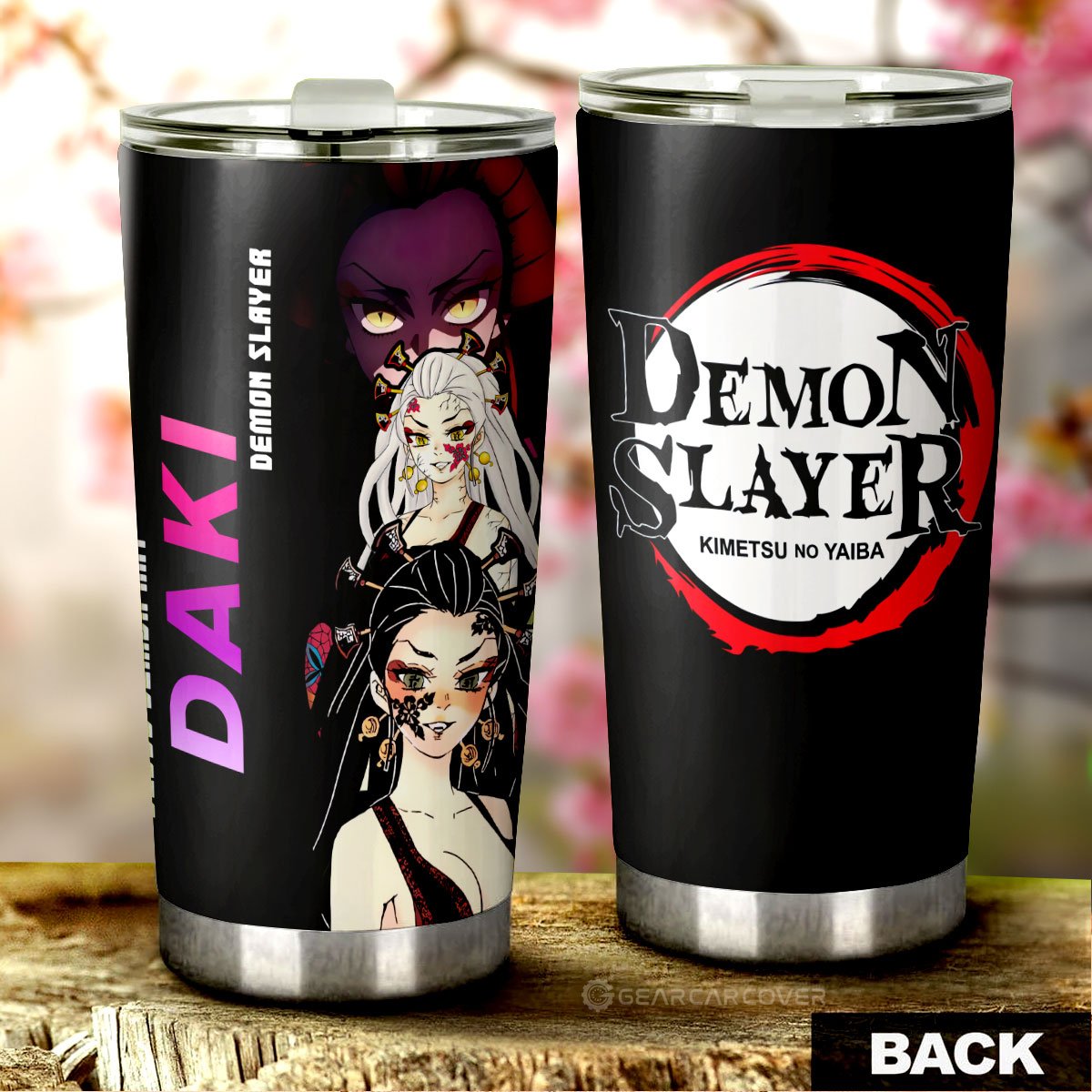 Daki Tumbler Cup Custom Demon Slayer Anime - Gearcarcover - 3