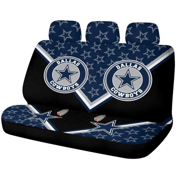 dallas cowboys car seat and stroller Dallas Cowboys Car Back Seat Cover Custom Car Decorations For Fans