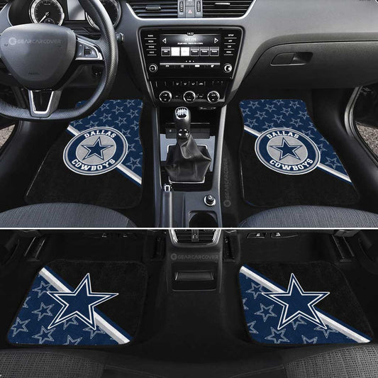 Dallas Cowboys Car Floor Mats Custom Car Accessories For Fans - Gearcarcover - 2