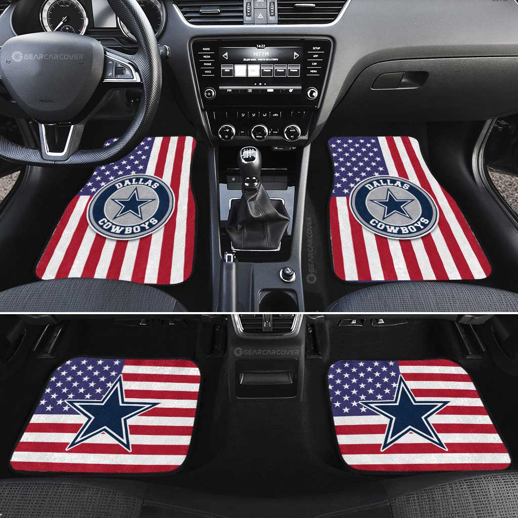 Dallas Cowboys Car Floor Mats Custom Car Decor Accessories - Gearcarcover - 2