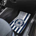 Dallas Cowboys Car Floor Mats Custom US Flag Style - Gearcarcover - 3