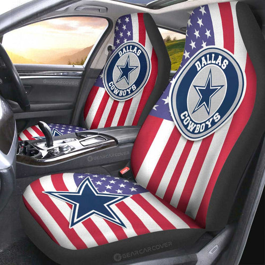 Dallas Cowboys Car Seat Covers Custom Car Decor Accessories - Gearcarcover - 2