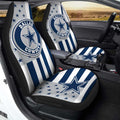 Dallas Cowboys Car Seat Covers Custom US Flag Style - Gearcarcover - 1