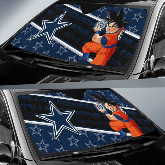 Dallas Cowboys Car Sunshade Custom Car Decorations For Fans - Gearcarcover - 2