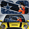 Dallas Cowboys Car Sunshade Custom Car Decorations For Fans - Gearcarcover - 1