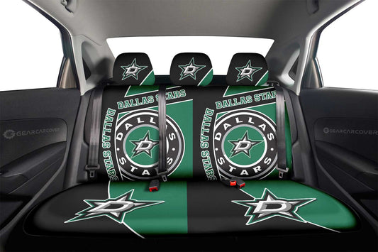 Dallas Stars Car Back Seat Cover Custom Car Decorations For Fans - Gearcarcover - 2