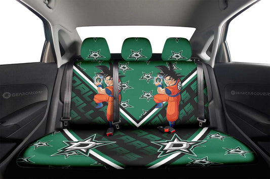 Dallas Stars Car Back Seat Cover Custom Car Decorations For Fans - Gearcarcover - 2
