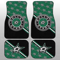 Dallas Stars Car Floor Mats Custom Car Accessories For Fans - Gearcarcover - 1