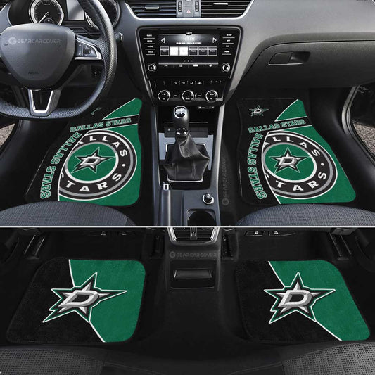 Dallas Stars Car Floor Mats Custom Car Decorations For Fans - Gearcarcover - 2
