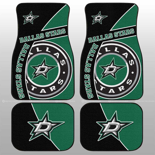 Dallas Stars Car Floor Mats Custom Car Decorations For Fans - Gearcarcover - 1