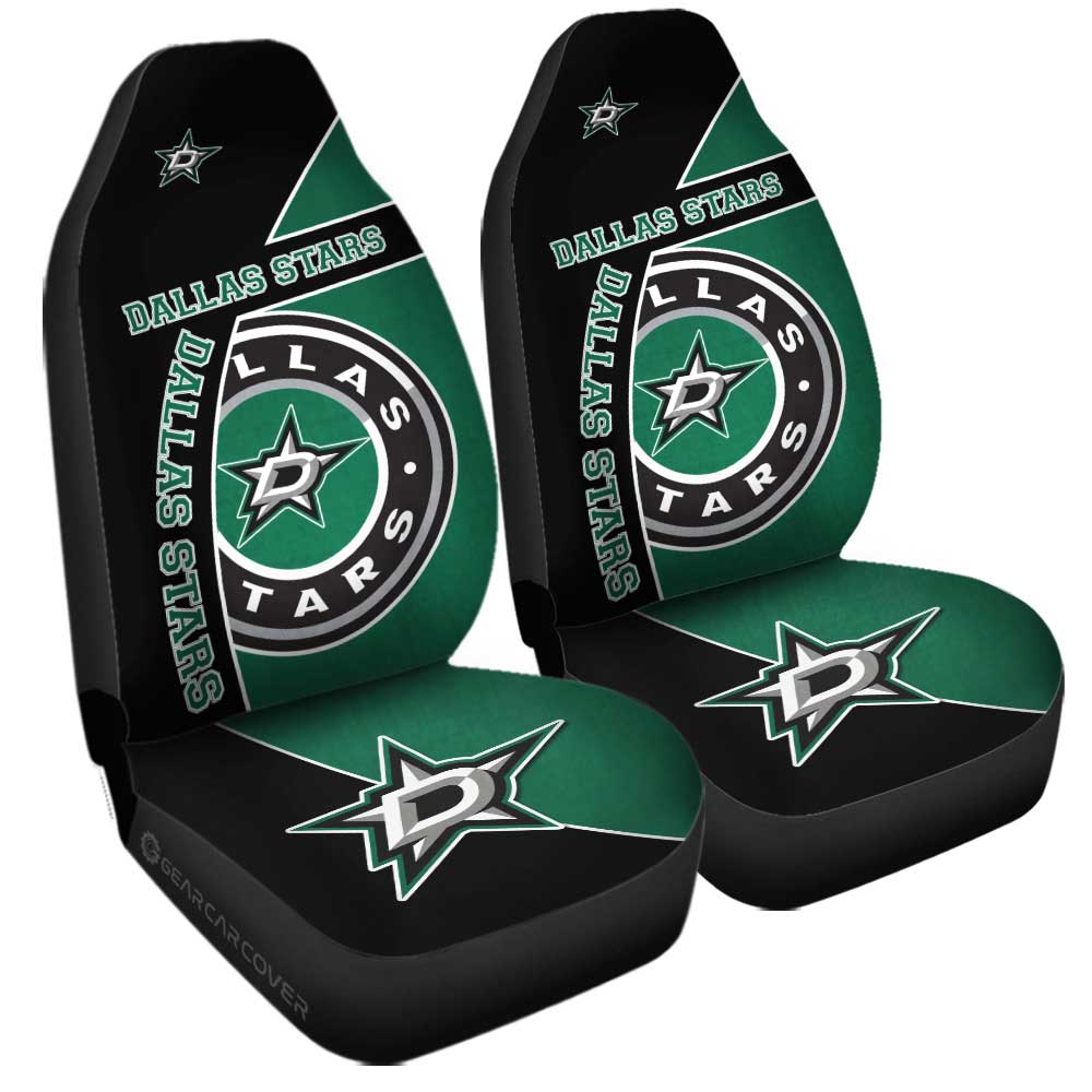 Dallas Stars Car Seat Covers Custom Car Decorations For Fans - Gearcarcover - 3