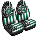 Dallas Stars Car Seat Covers Custom US Flag Style - Gearcarcover - 3