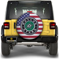 Dallas Stars Spare Tire Covers Custom US Flag Style - Gearcarcover - 1