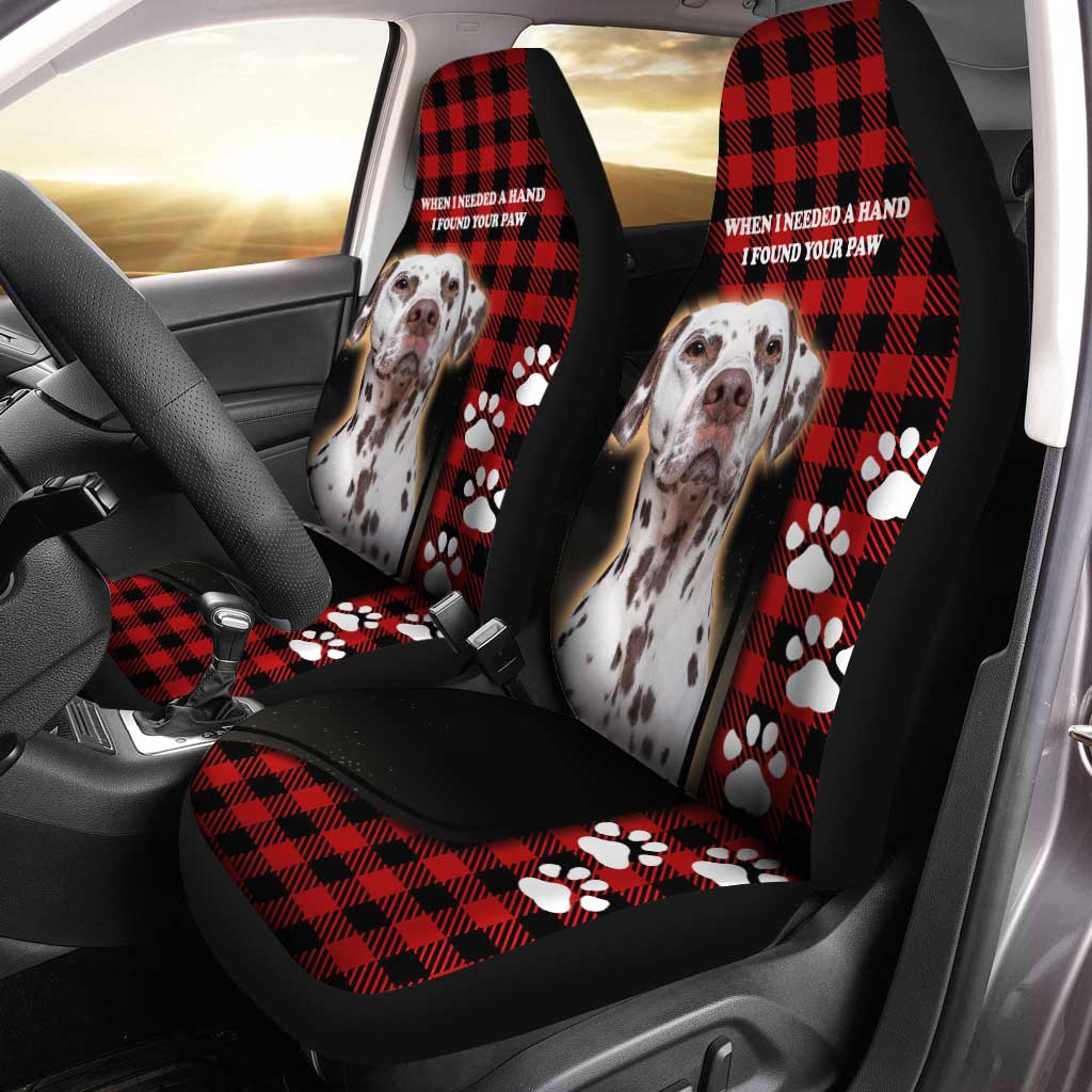 Dalmatian Car Seat Covers Custom Dog Lover Car Accessories - Gearcarcover - 1
