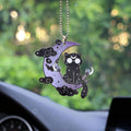 Dark Cat Luna Ornament Custom Car Accessories Halloween - Gearcarcover - 2