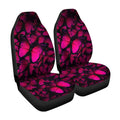 Dark Pink Butterfly Car Seat Covers Custom Car Accessories - Gearcarcover - 3
