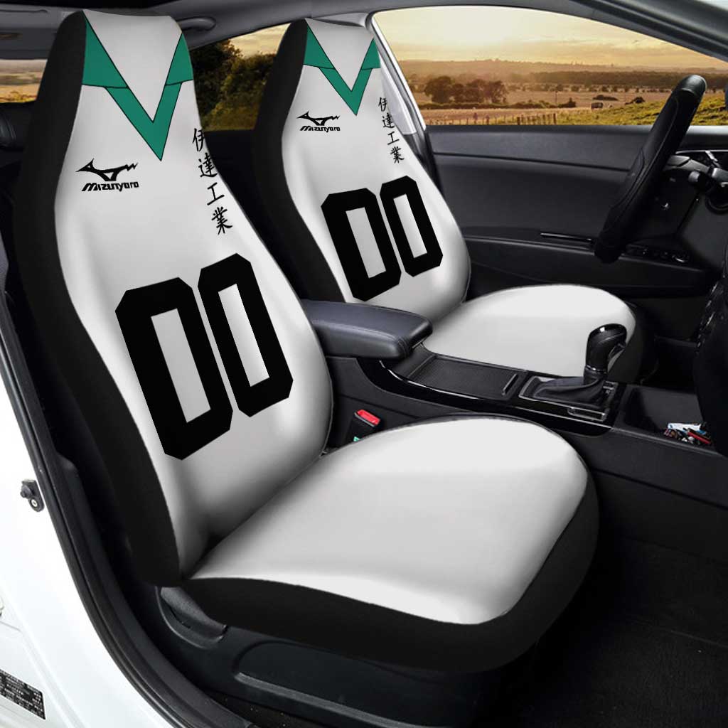 Date Tech High Car Seat Covers Personalized Haikyuu Anime Car Accessories - Gearcarcover - 2