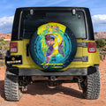 David Martinez Spare Tire Cover Custom Cyberpunk Anime - Gearcarcover - 2