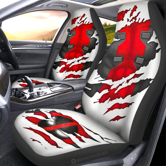 Deadpool Car Seat Covers Custom Car Accessories - Gearcarcover - 2