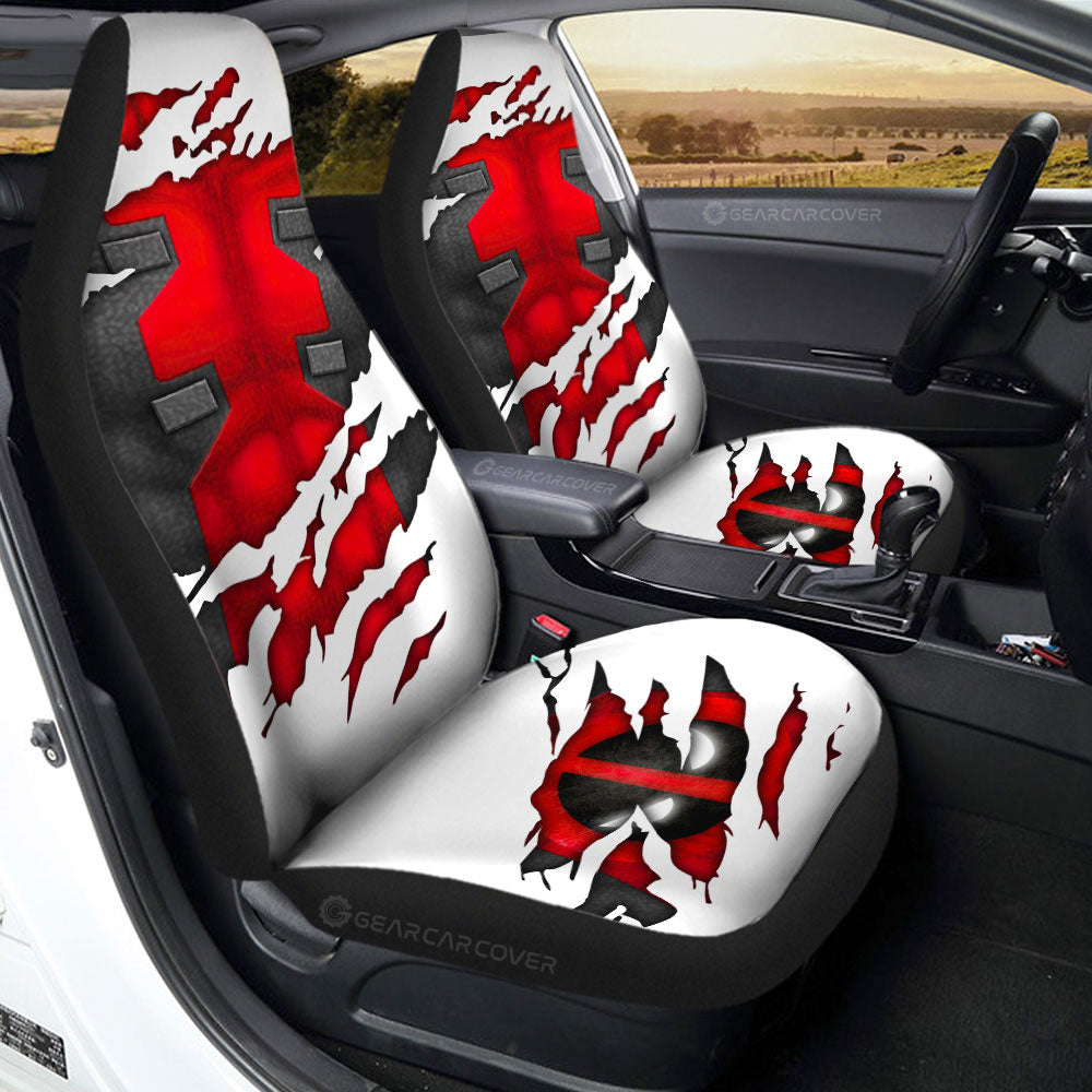 Deadpool Car Seat Covers Custom Car Accessories - Gearcarcover - 1
