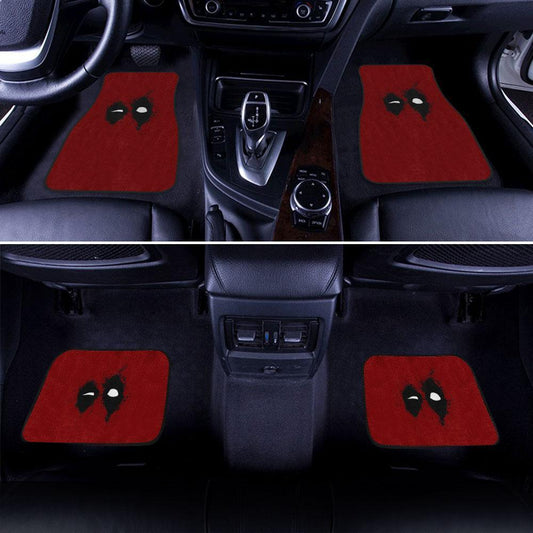 Deadpool Eyes Car Floor Mats Funny Car Accessories - Gearcarcover - 1