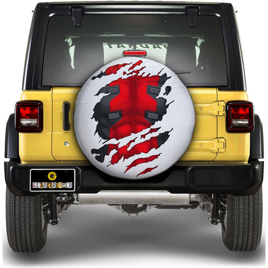 Deadpool Spare Tire Covers Custom Car Accessories - Gearcarcover - 1